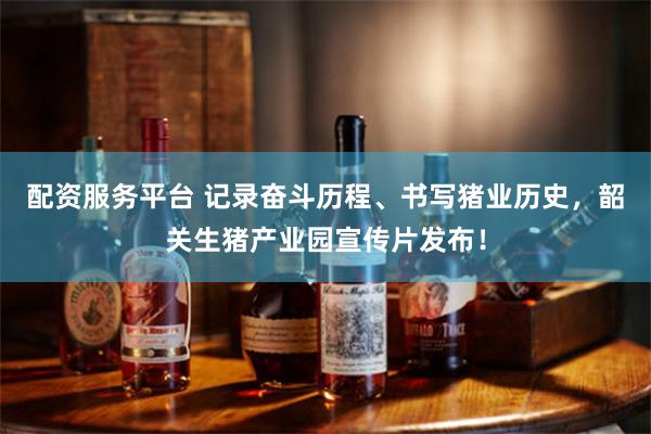 配资服务平台 记录奋斗历程、书写猪业历史，韶关生猪产业园宣传片发布！