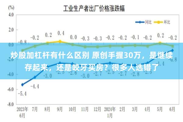 炒股加杠杆有什么区别 原创手握30万，是继续存起来，还是咬牙买房？很多人选错了